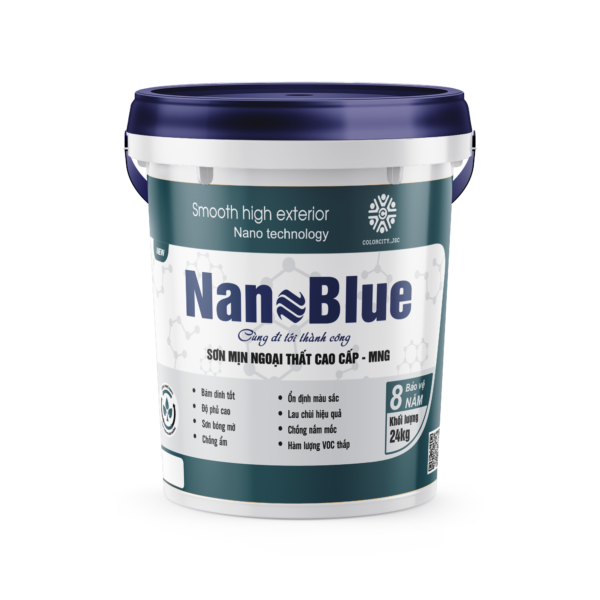 sơn mịn ngoại thất cao cấp nanoblue