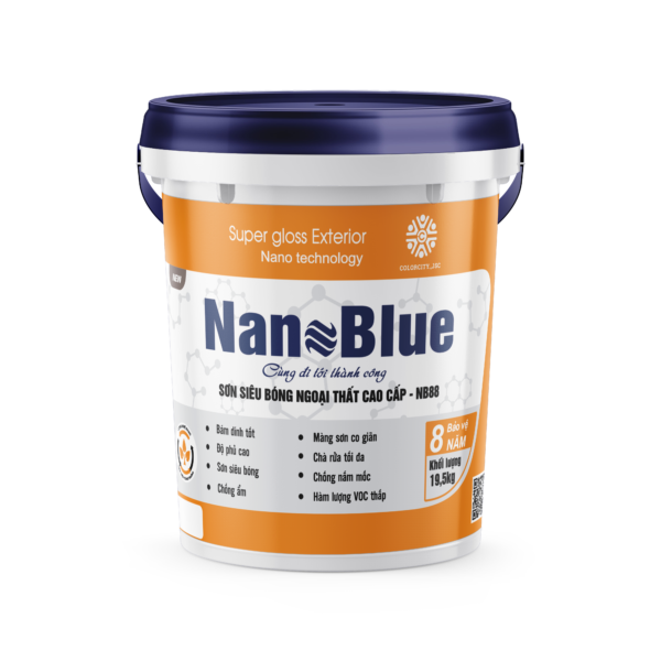 Sơn siêu bóng ngoại thất cao cấp Nanoblue