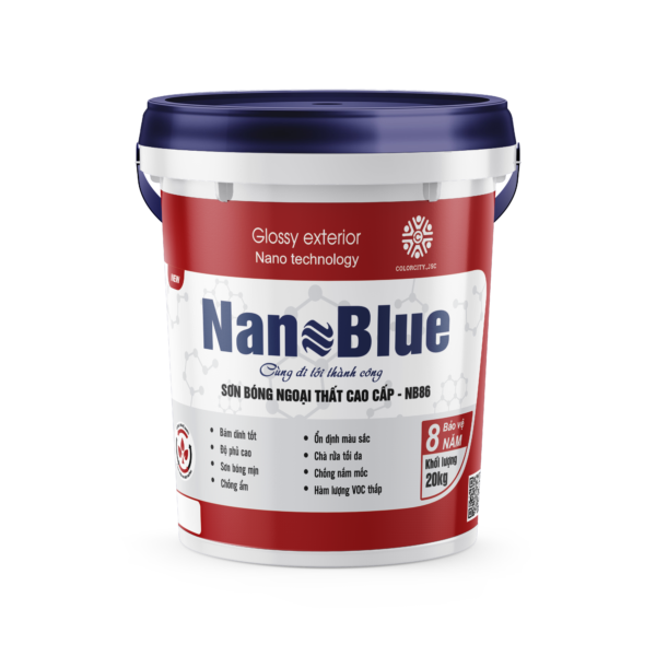 sơn bóng ngoại thất cao cấp Nanoblue