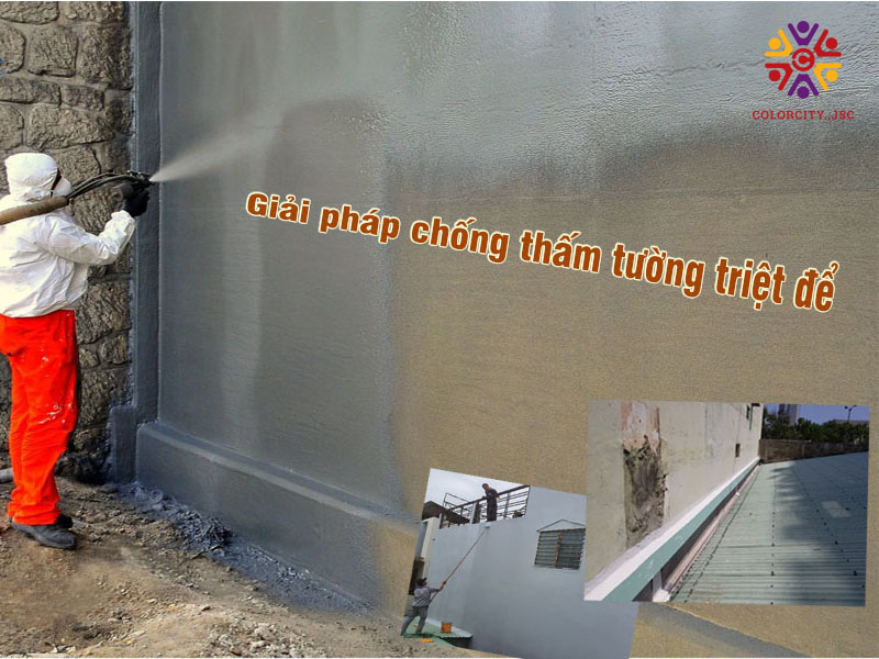 sơn tường chống thấm sơn tường chống thấm