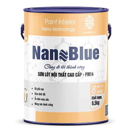 Sơn lót nội thất cao cấp - Nanoublue thùng 5 lít