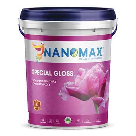 Sơn bóng nội thất cao cấp - MX 14 - Nanomax