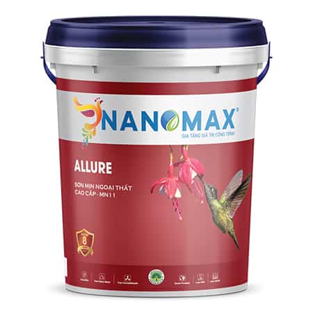 Sơn mịn ngoại thất cao cấp ALLURE Nanomax