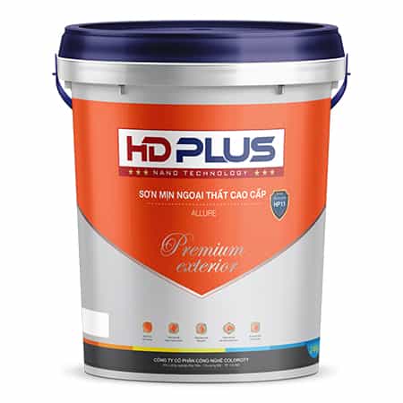 Sơn mịn ngoại thất cao cấp HD Plus