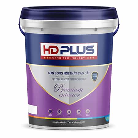 Sơn bóng nội thất cao cấp HDPLUS