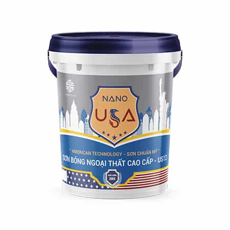 Sơn bóng ngoại thất cao cấp Nano USA