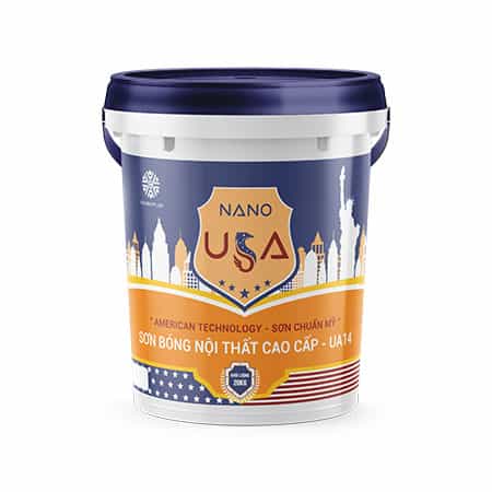 Sơn bóng nội thất cao cấp Nano USA