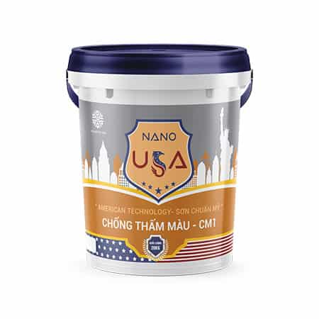 Sơn chống thấm màu CM1 Nano USA